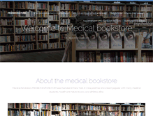 Tablet Screenshot of medbookstore.com